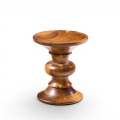 Charles & Ray Eames for Herman Miller Mid Century Walnut Time Life Stool