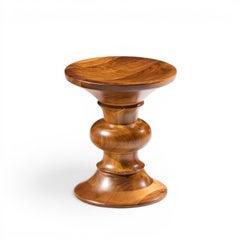 Charles & Ray Eames for Herman Miller Mid Century Walnut Time Life Stool