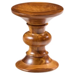 Charles & Ray Eames for Herman Miller Mid Century Walnut Time Life Stool