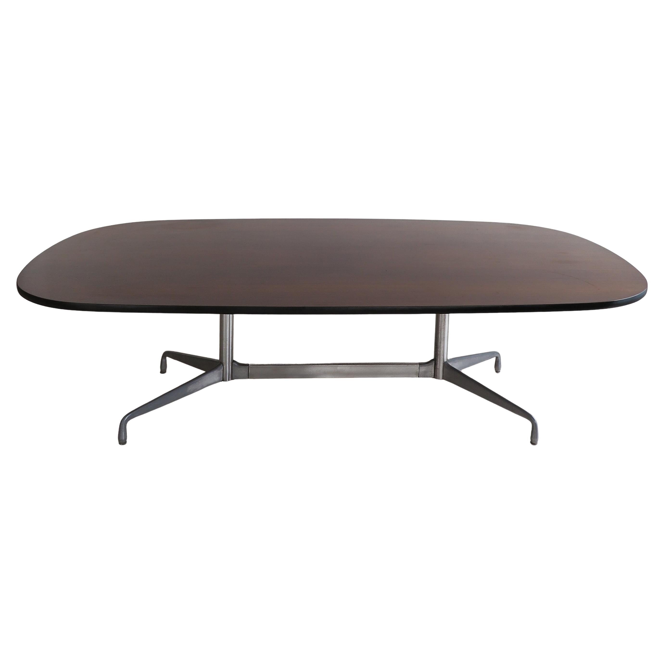 Charles & Ray Eames per Herman Miller Tavolo da conferenza o da pranzo in legno, USA 1960