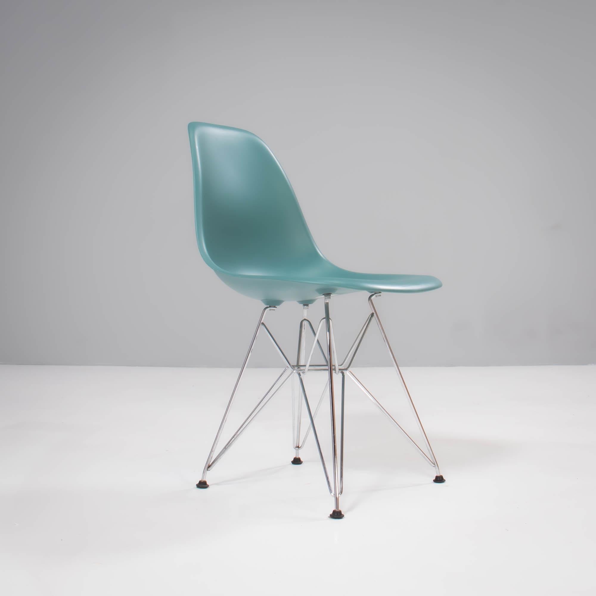 German Charles & Ray Eames for Vitra Dim Grey DSR Dining Chair