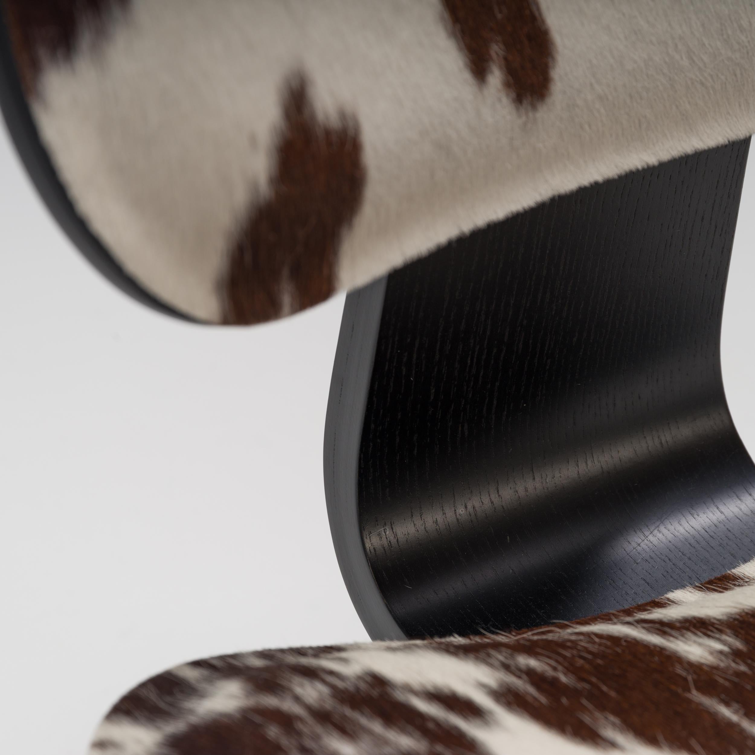 Charles & Ray Eames for Vitra Special Edition Cowhide LCW Chair, 2002 1