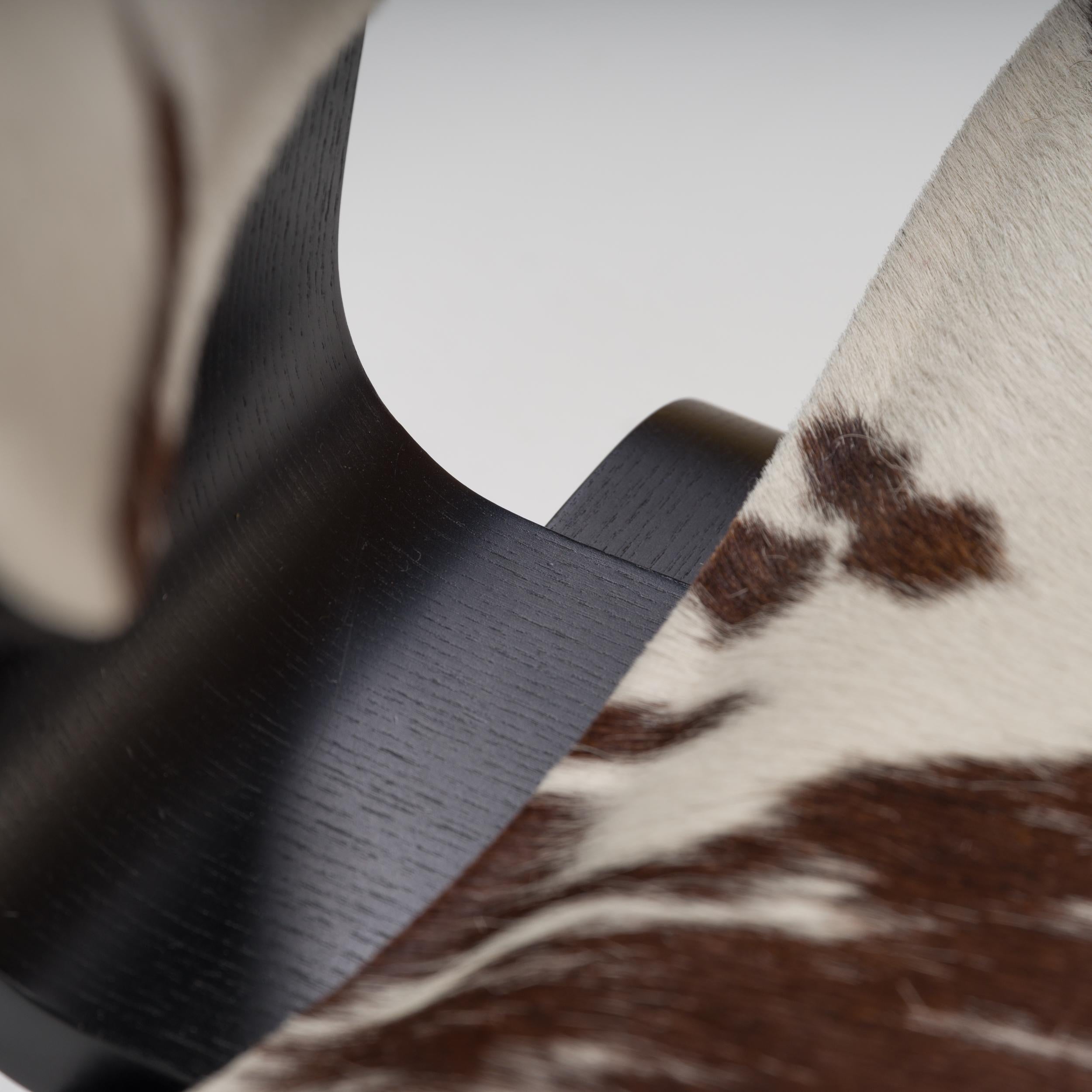 Charles & Ray Eames for Vitra Special Edition Cowhide LCW Chair, 2002 2