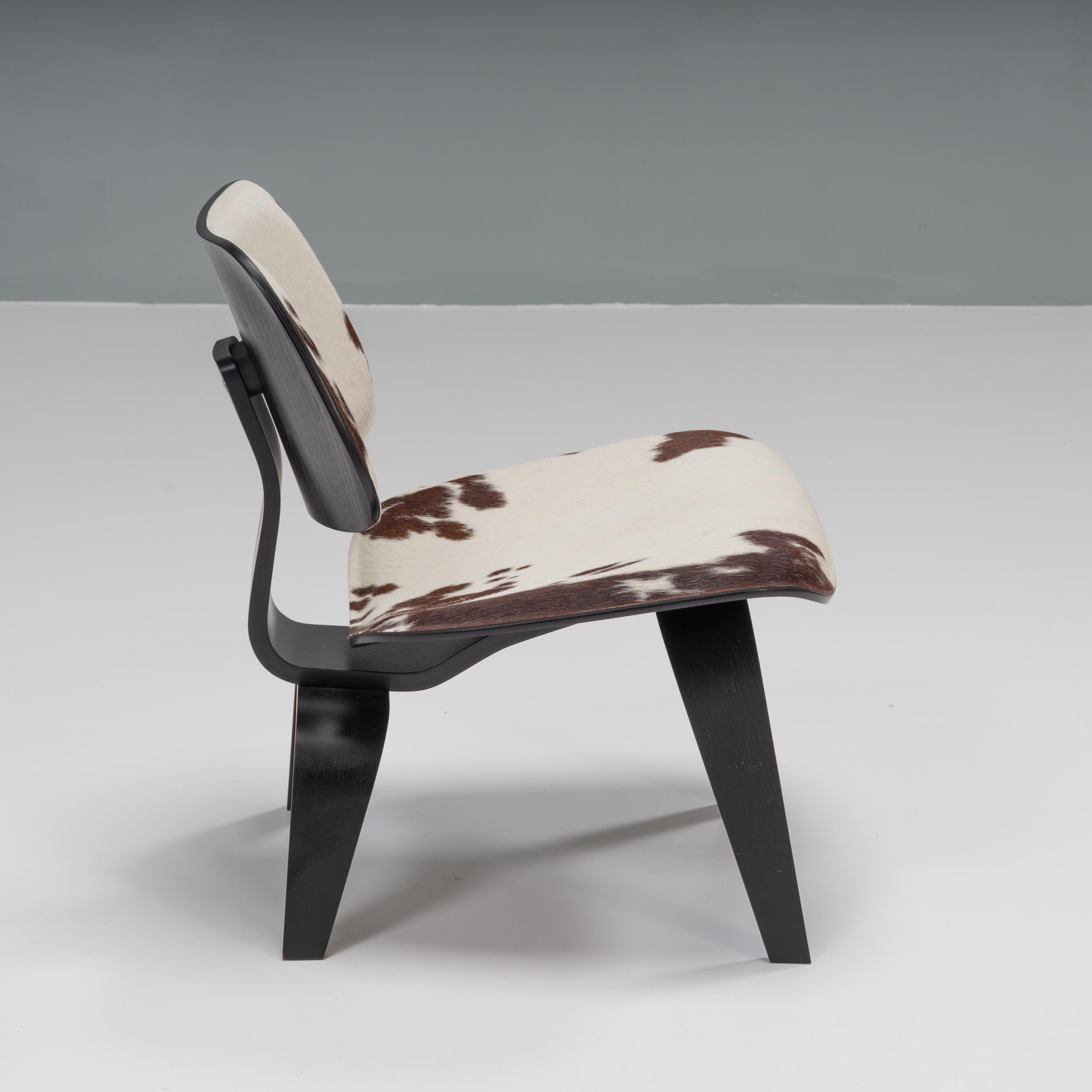 German Charles & Ray Eames for Vitra Special Edition Cowhide LCW Chair, 2002
