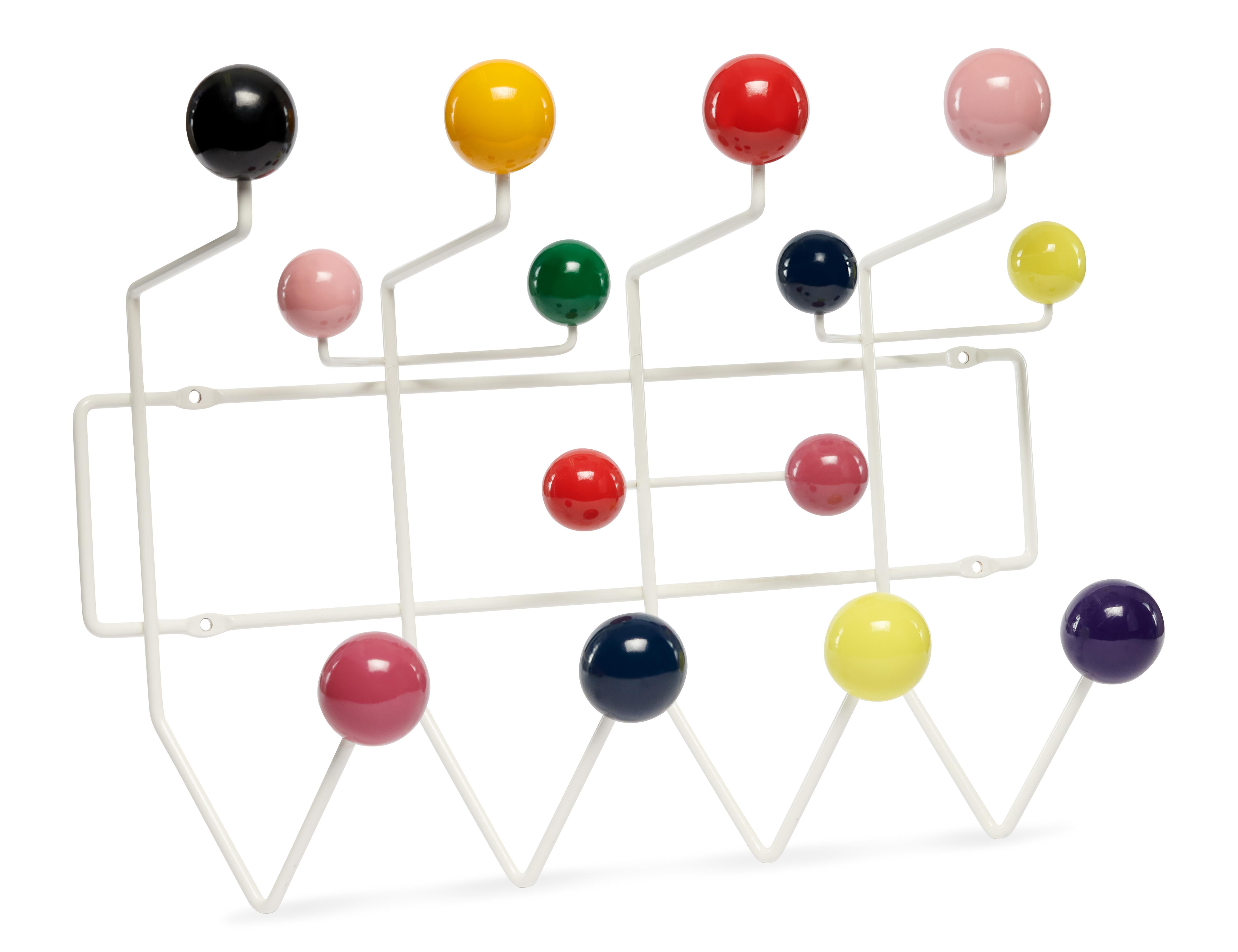 The Hang it All coat rack was first designed for children in 1953. An icon of mid-century design, it was originally designed to encourage children to hang up their belongings. It has become not only an object coveted by both children and adults