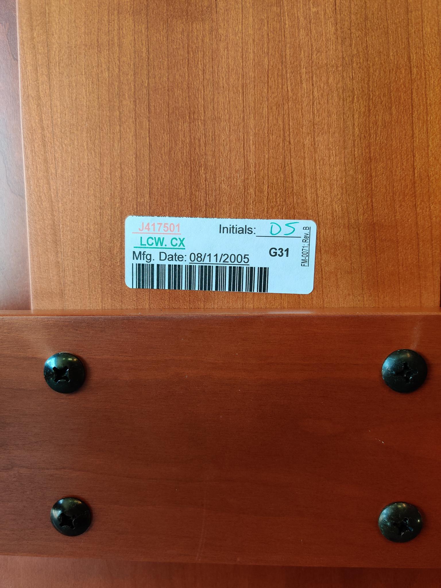 Rubber Charles & Ray Eames Herman Miller Cherry LCW Lounge Chair Wood 2005 Great Cond!