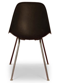 Charles & Ray Eames Herman Miller Original DSS Seal Brown Fibreglass Chair