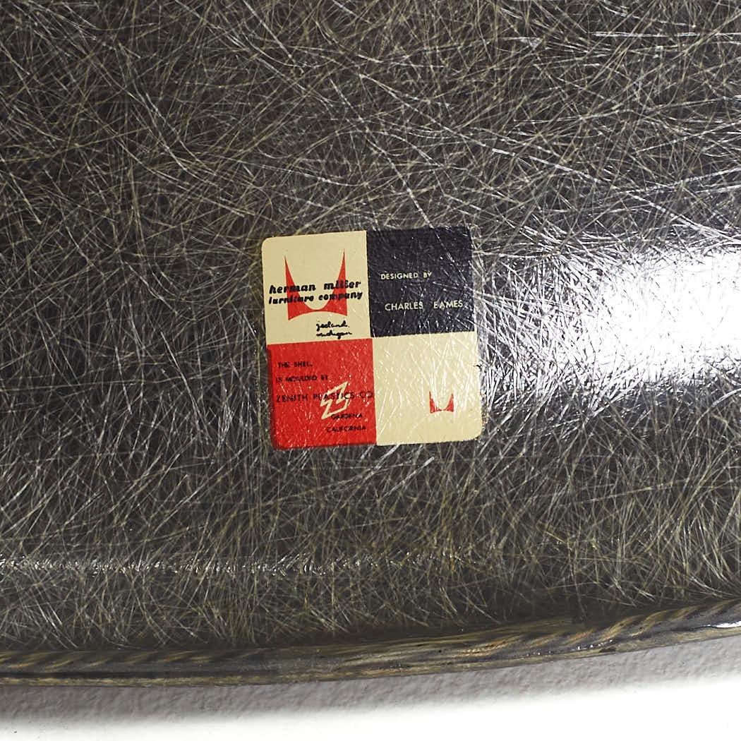 Charles Ray Eames Herman Miller Zenith MCM 1st Edition Elephant Rope Chair Pair For Sale 7