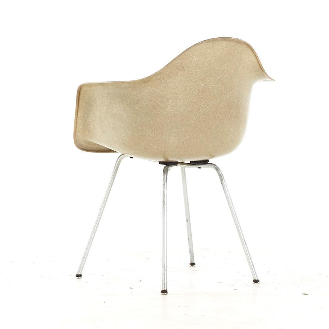 Late 20th Century Charles Ray Eames Herman Miller Zenith MCM 1st Edition Rope Edge Chair For Sale