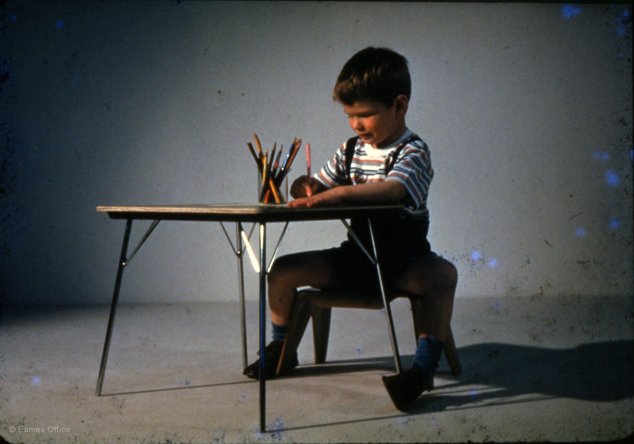 Table d'appoint pliante Charles and Ray Eames IT, Herman Miller, années 1950 en vente 6