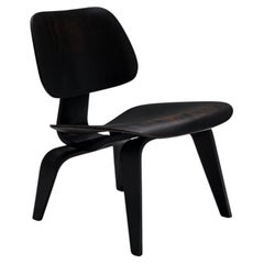 Early Charles & Ray Eames LCW Lounge Chair, Evans Production, USA 1940s