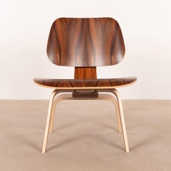Charles & Ray Eames LCW Santos Palisander Lounge Chair for Herman Miller