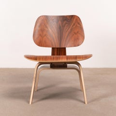 Charles & Ray Eames LCW Santos Palisander Lounge Chair for Herman Miller