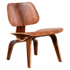 Charles & Ray Eames LCW Santos Palisander Lounge Chair for Herman Miller