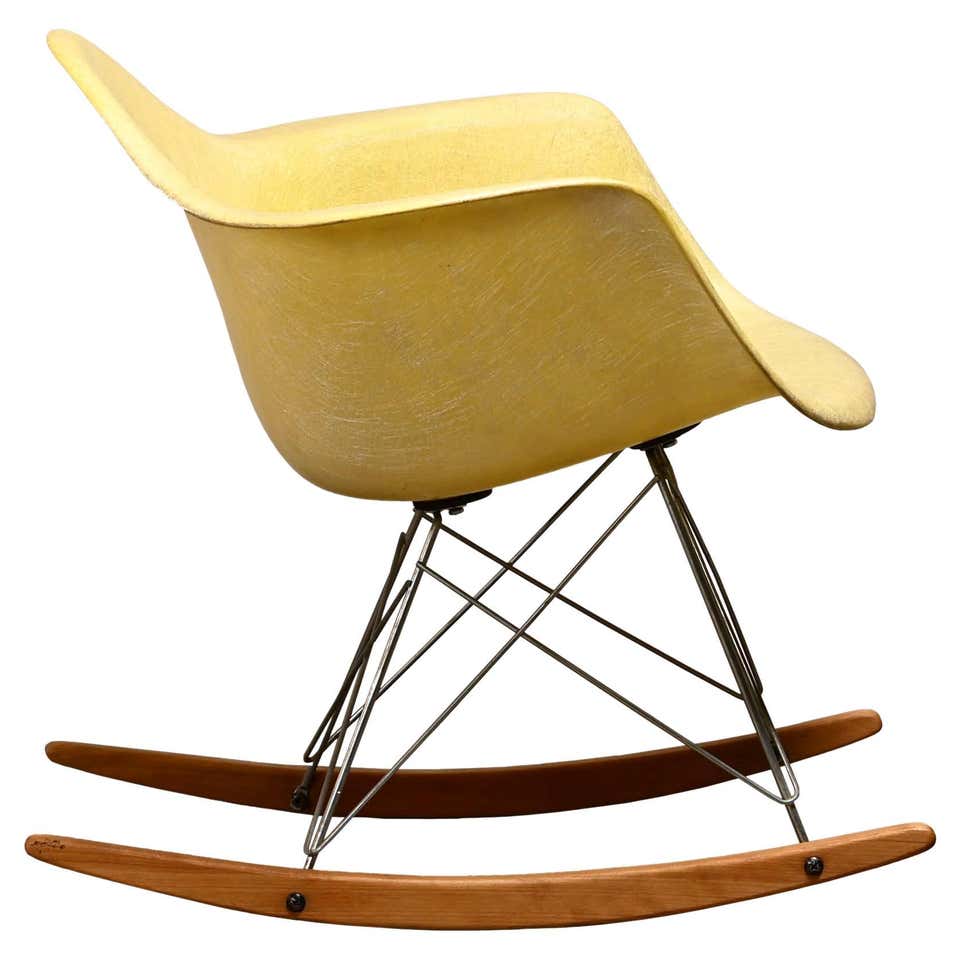 An Early All Original Rocking Chair by Charles Eames at 1stDibs | eames ...