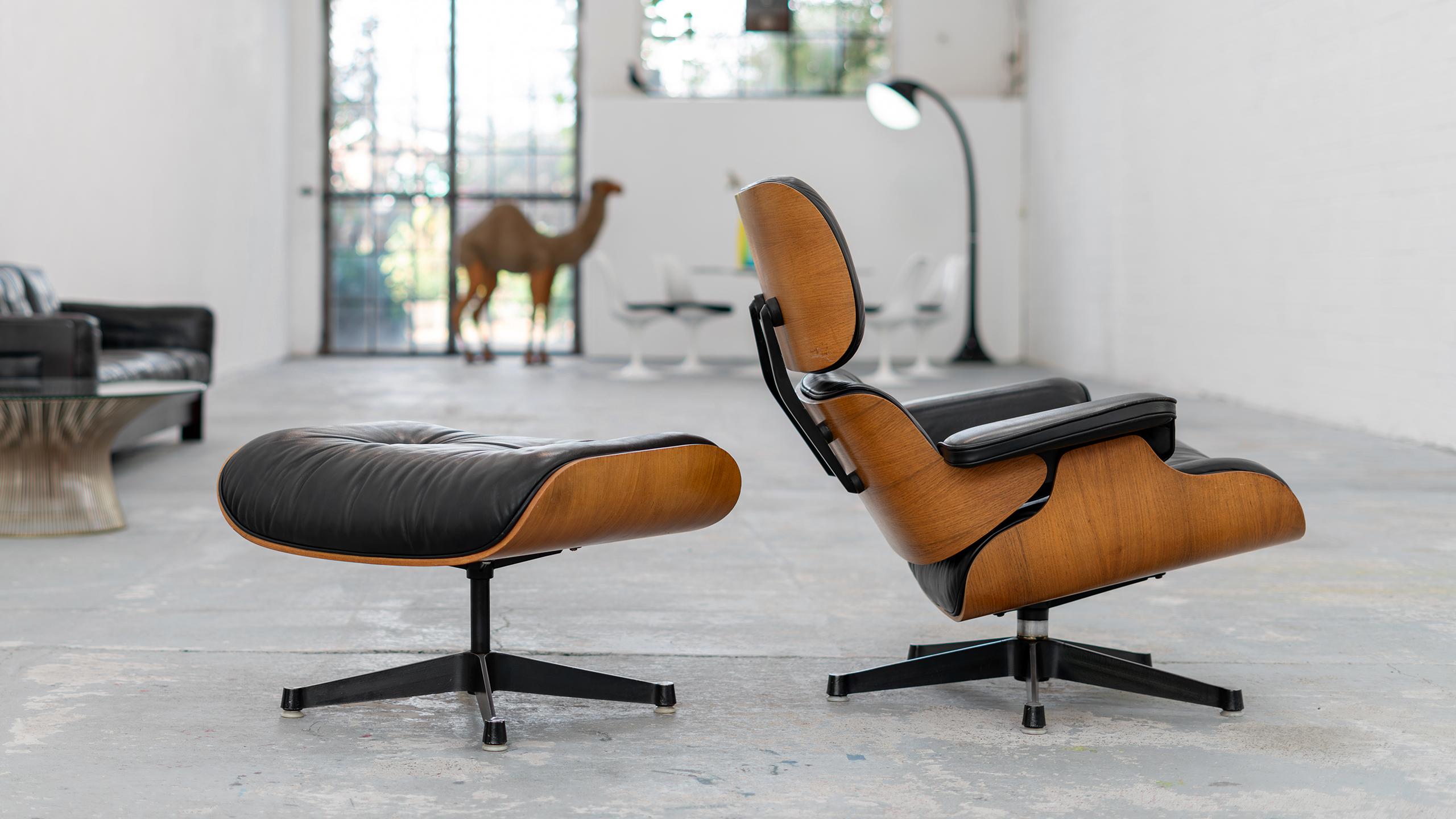 Charles & Ray Eames - Lounge Chair, 1957 by Fehlbaum & Contura - 1st Series 6