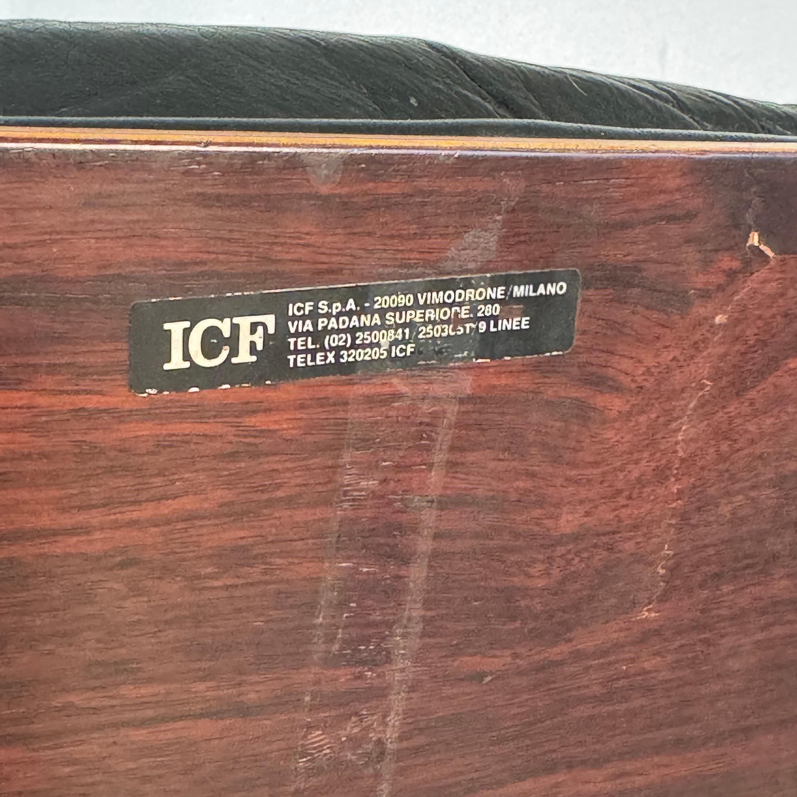 Charles and Ray Eames Lounge Chair, modello 670 - Edizione ICF, anni '60 in vendita 11