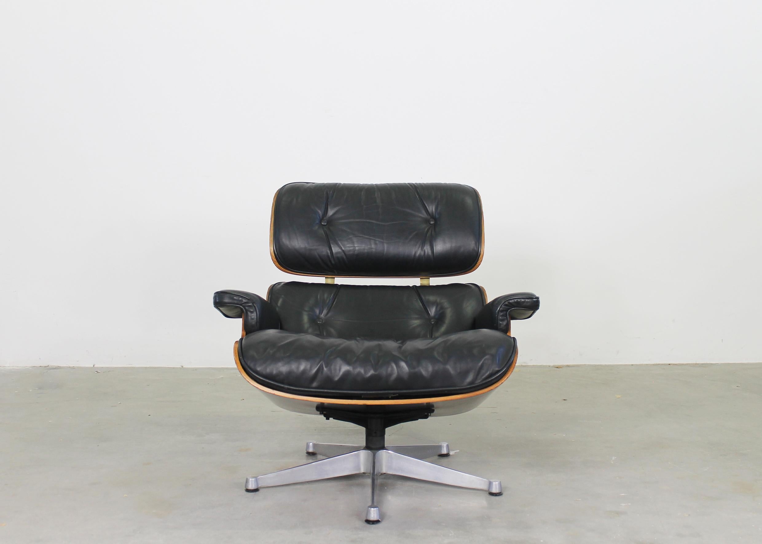 Other Charles & Ray Eames Lounge Chair and Ottoman by Herman Miller 1970-80ca.