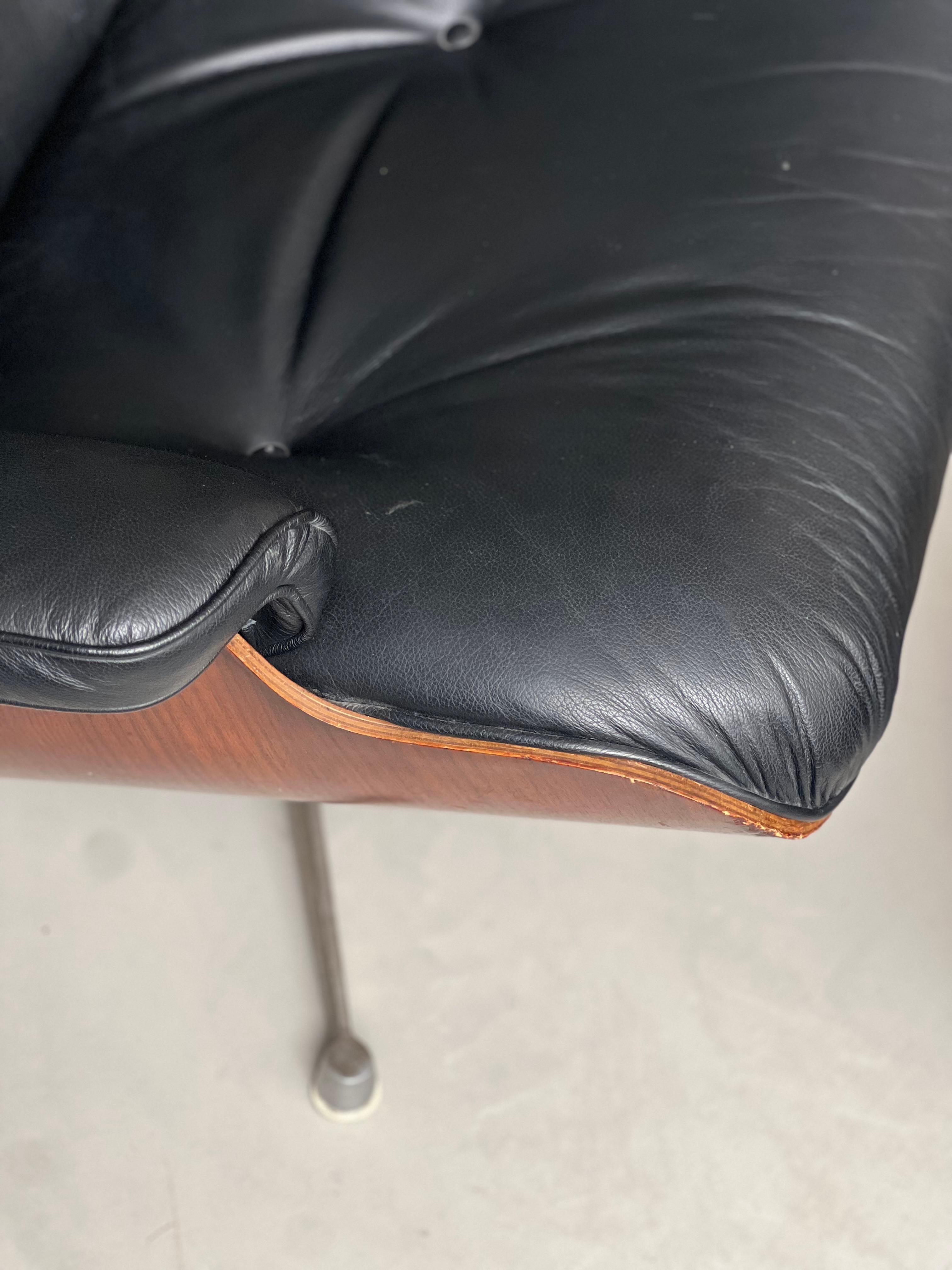 Rare First Series Charles & Ray Eames Lounge Chair and Ottoman by Herman Miller For Sale 8