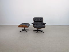 Charles & Ray Eames Lounge chair Sessel Miller Ottoman Palisander
