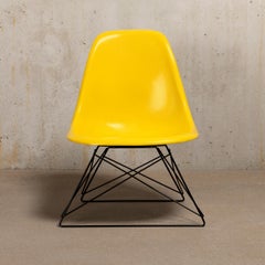 Charles & Ray Eames LSR Lounge Chair in Bright Yellow for Herman Miller