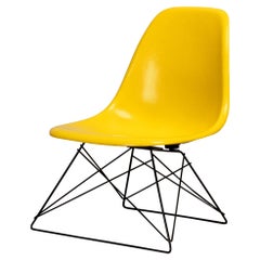 Vintage Charles & Ray Eames LSR Lounge Chair in Bright Yellow for Herman Miller
