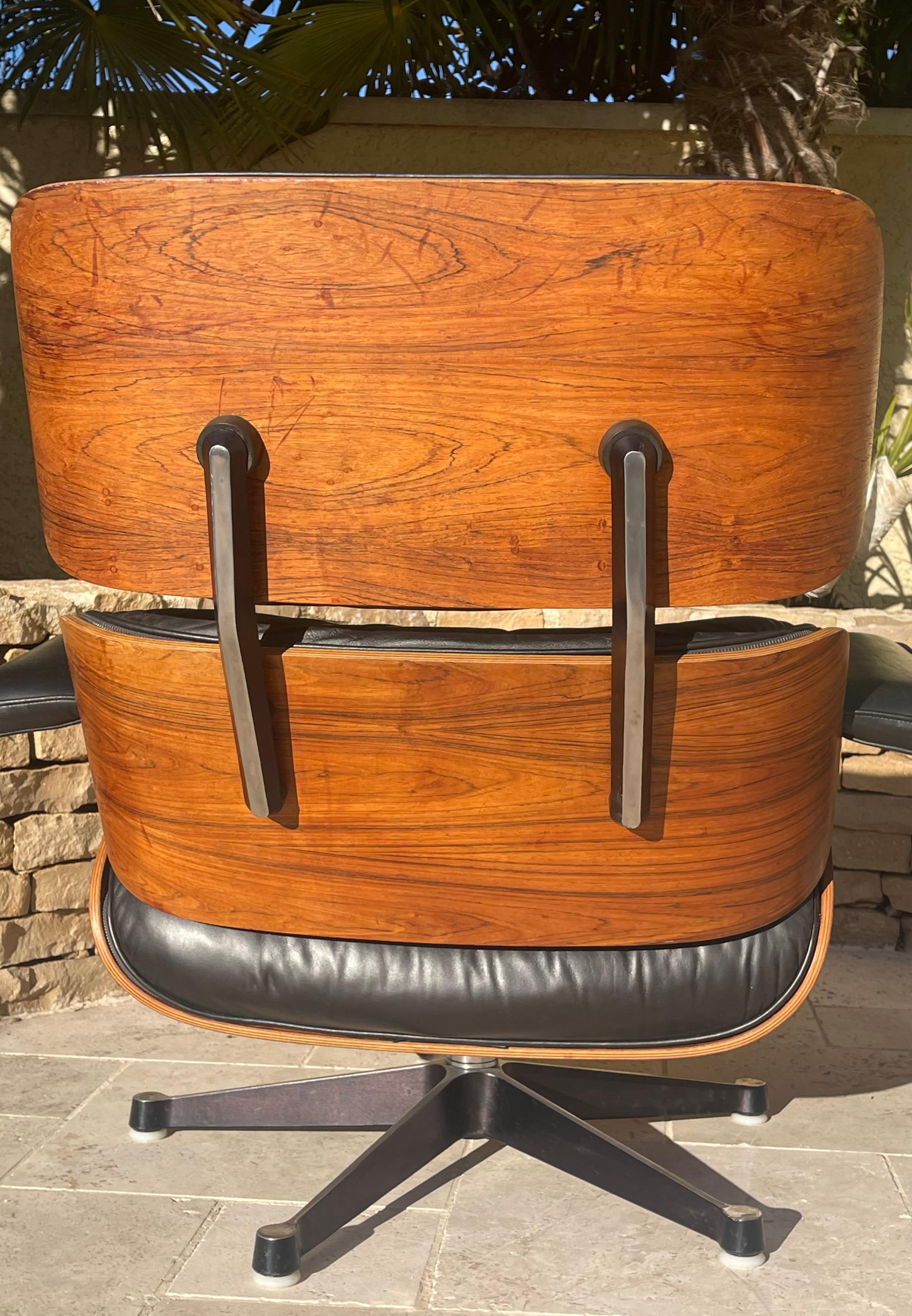 Charles and Ray Eames - Pareja de sillones y otomanas en venta 3