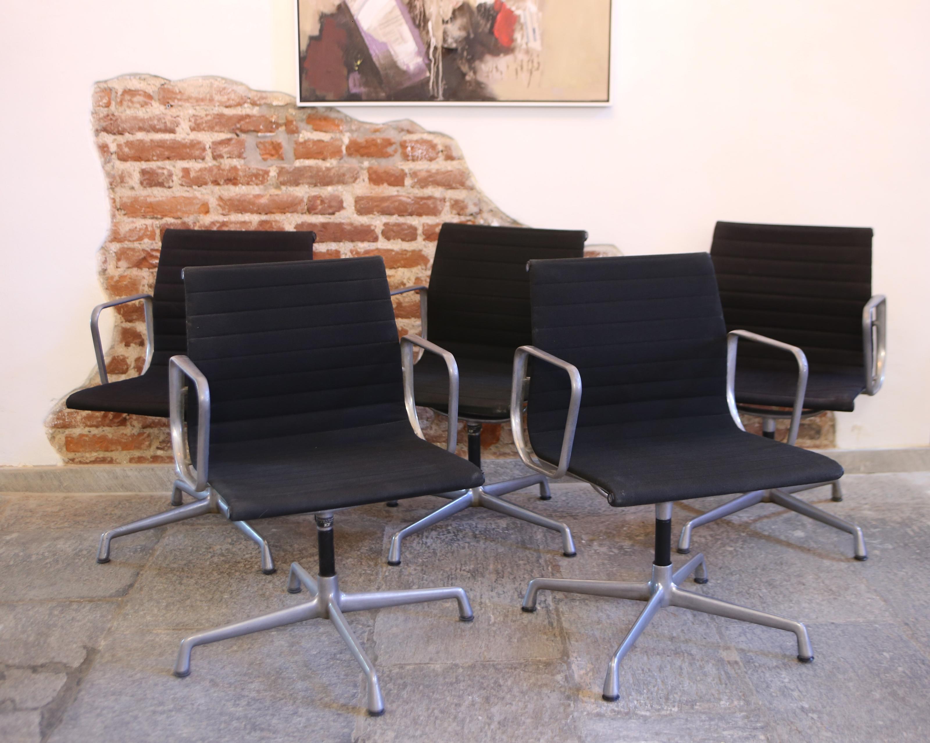 CHARLES & RAY EAMES. armchairs from the 
