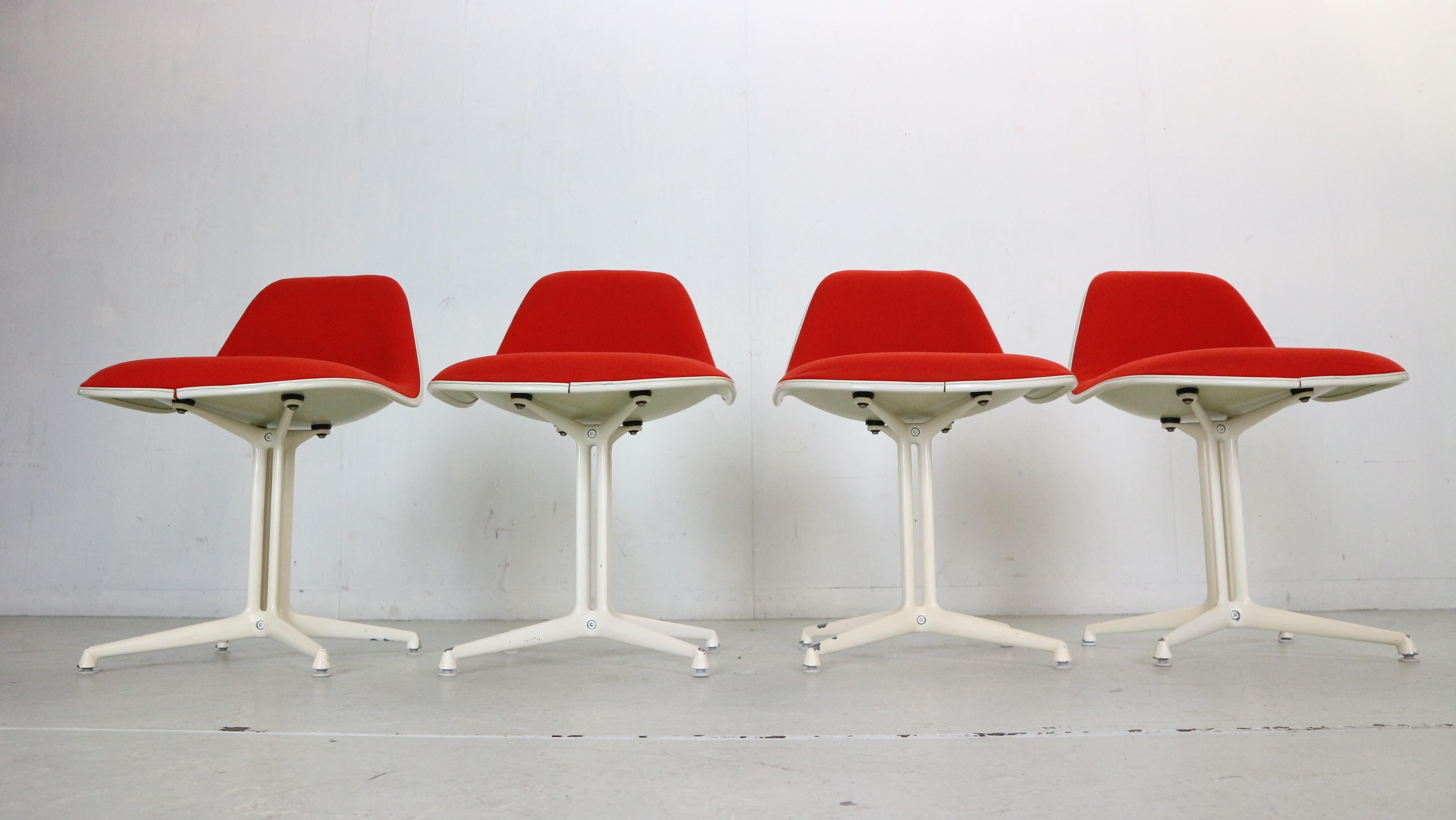 American Charles& Ray Eames Set Of 4  