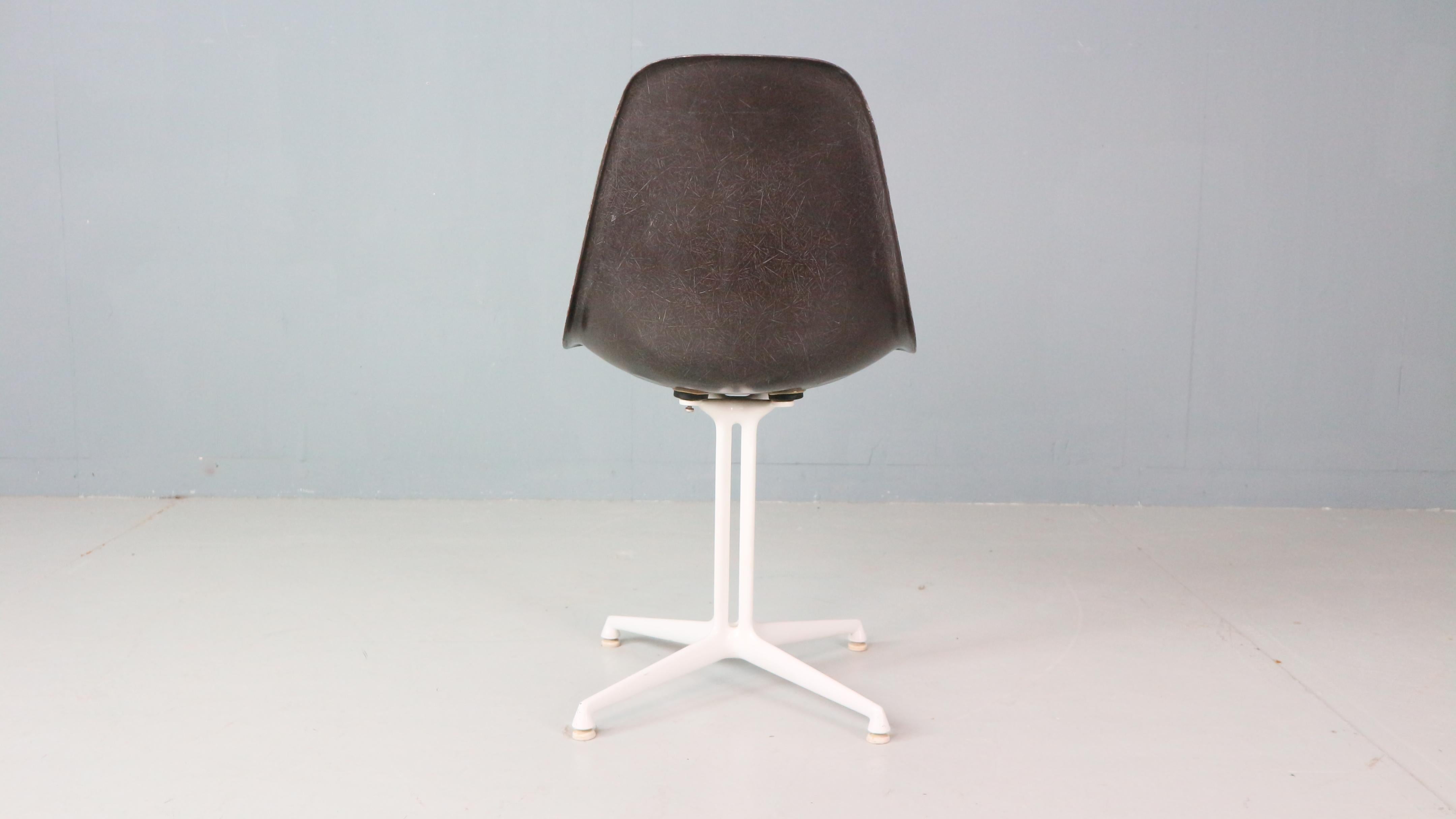 Charles & Ray Eames: 4er-Set schwarzer „La Fonda“-Stühle für Herman Miller, 1960 im Angebot 7