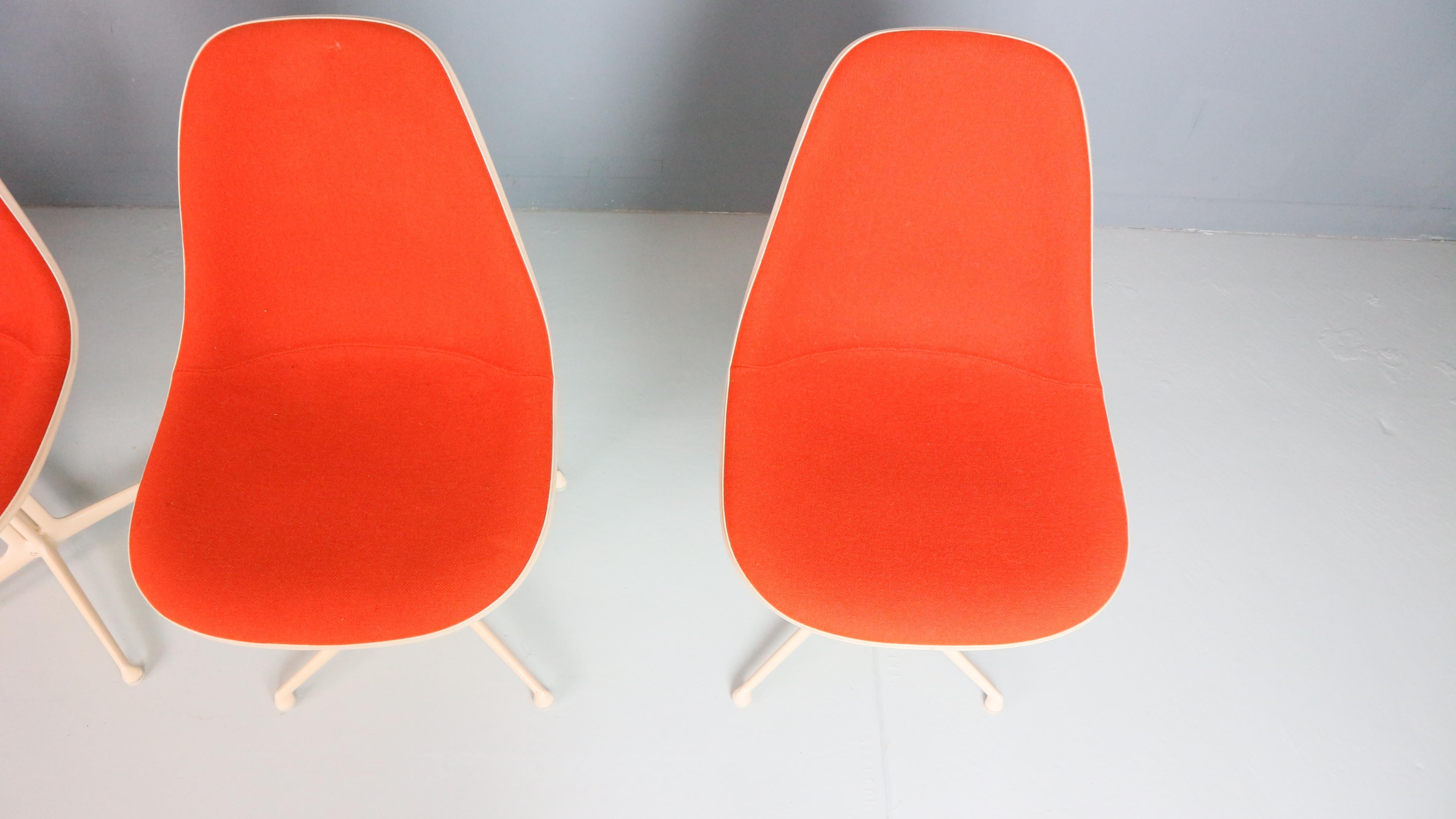 Charles & Ray Eames Set of 4 Orange 