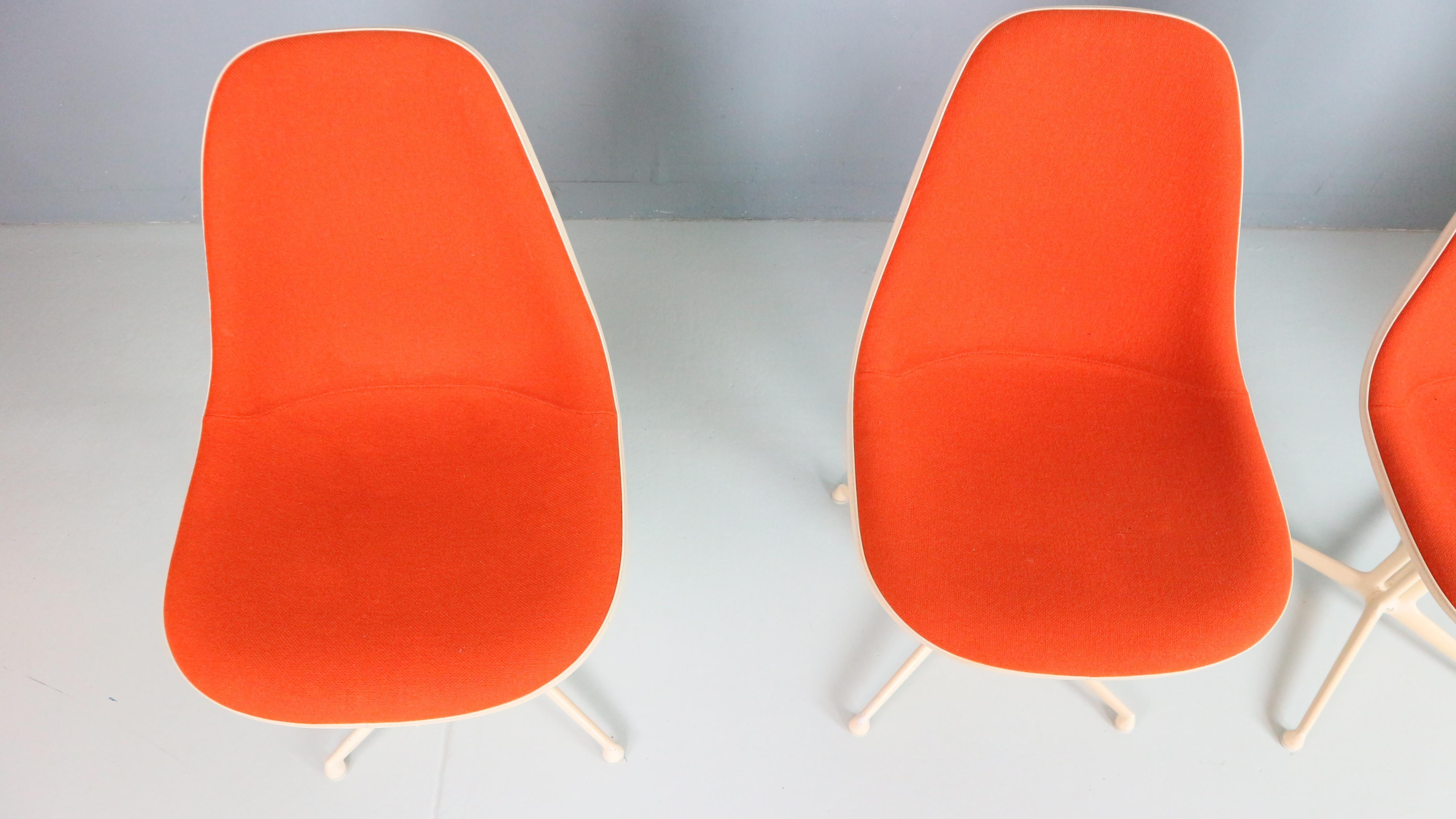 Charles & Ray Eames Set of 4 Orange 
