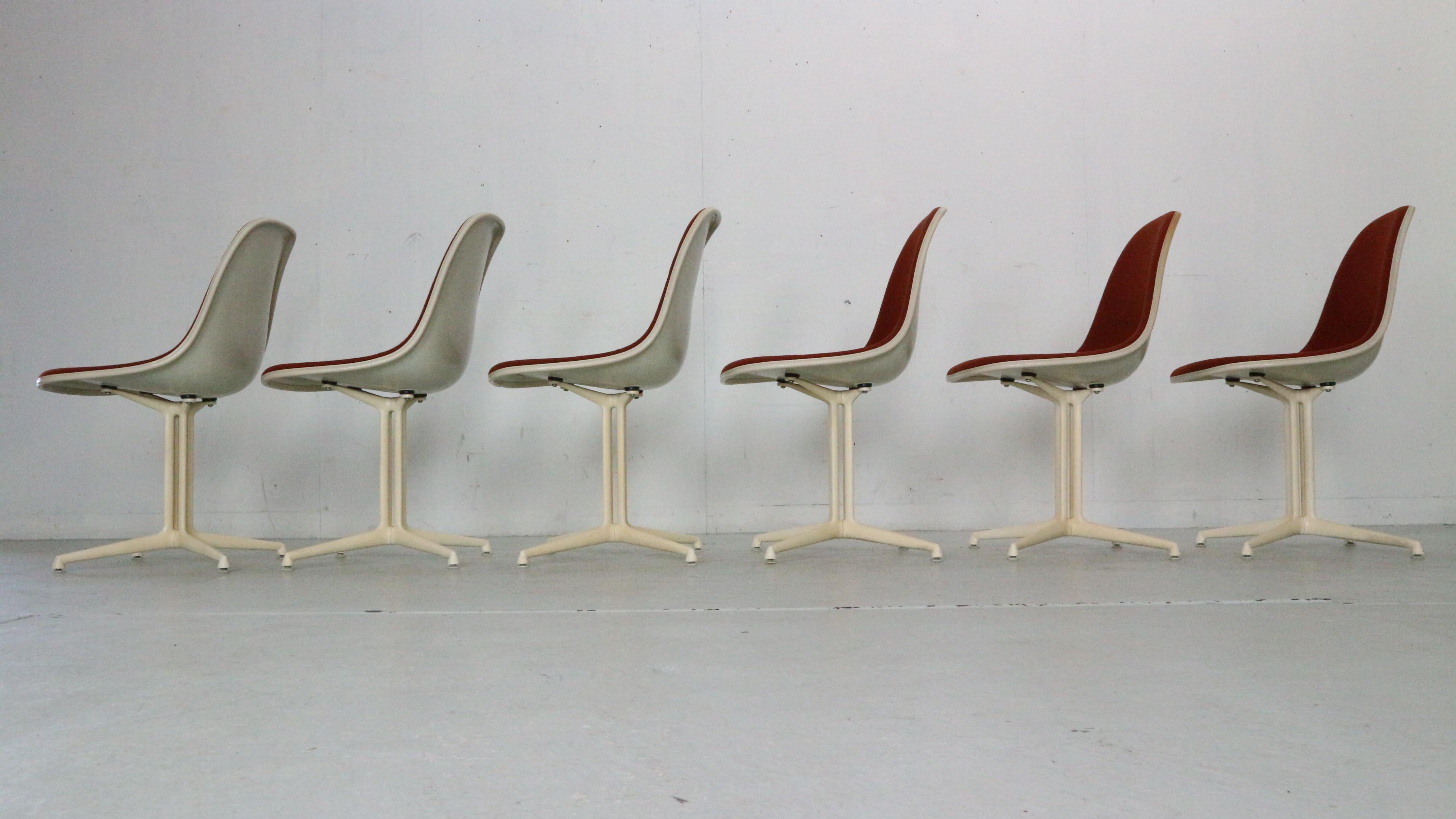 Mid-20th Century Charles & Ray Eames Set of 6 