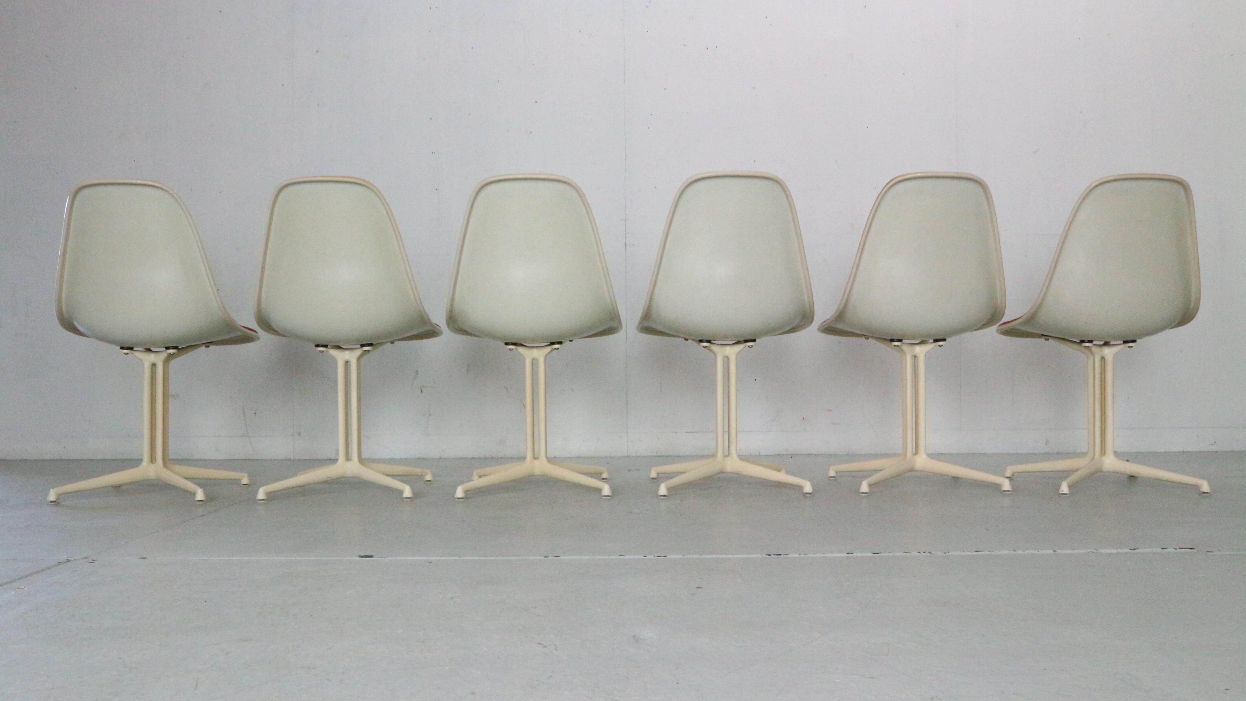 Metal Charles & Ray Eames Set of 6 