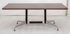 Charles & Ray Eames Walnut Top Dining Table
