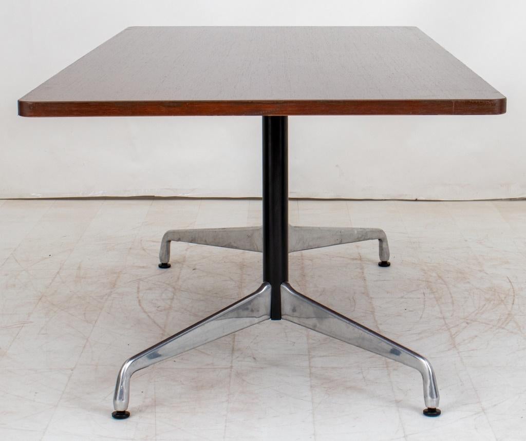 Charles & Ray Eames Walnut Top Dining Table 1