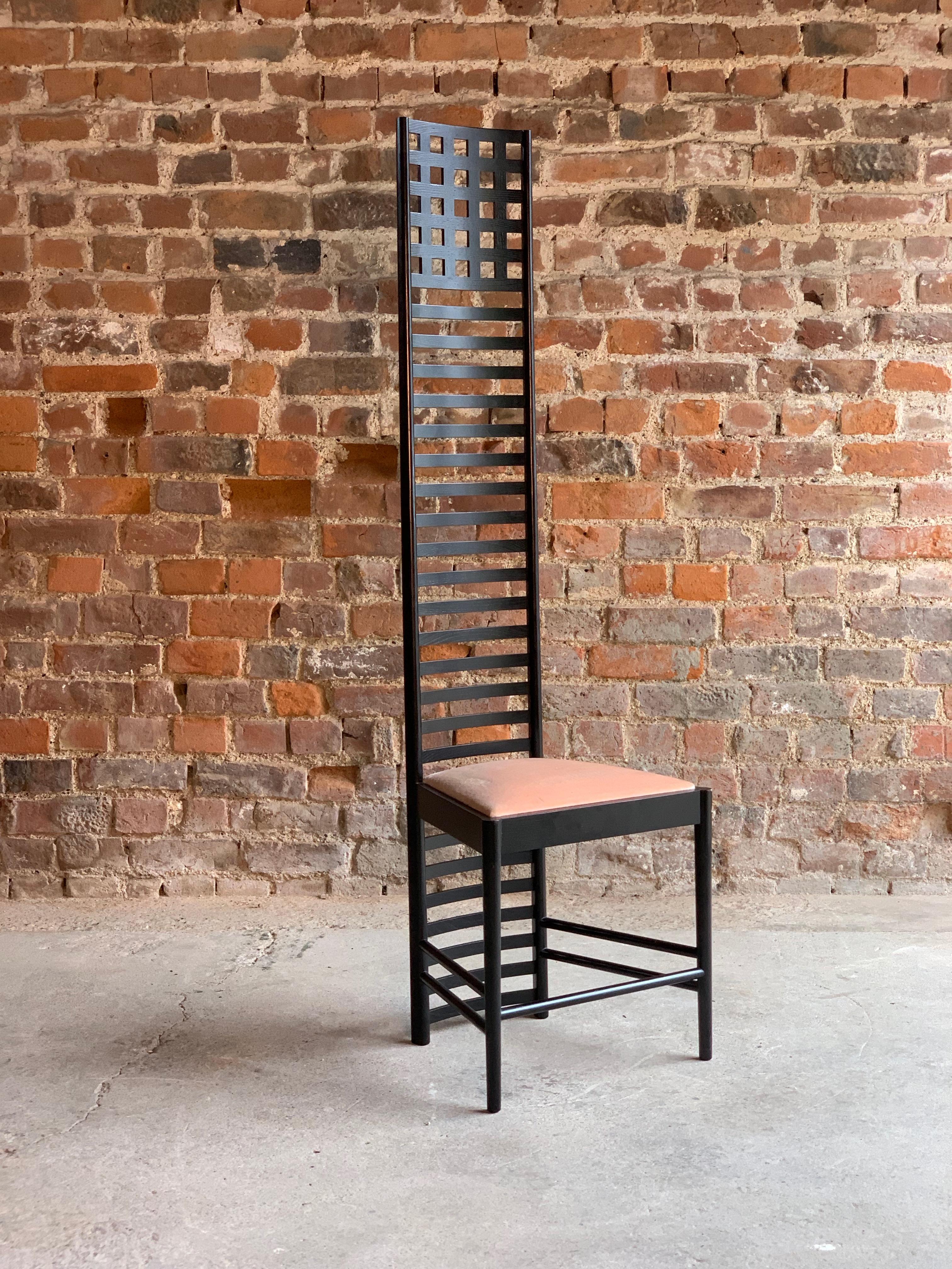Charles Renee Mackintosh Hill House 1 Chair by Cassina, 1995 3