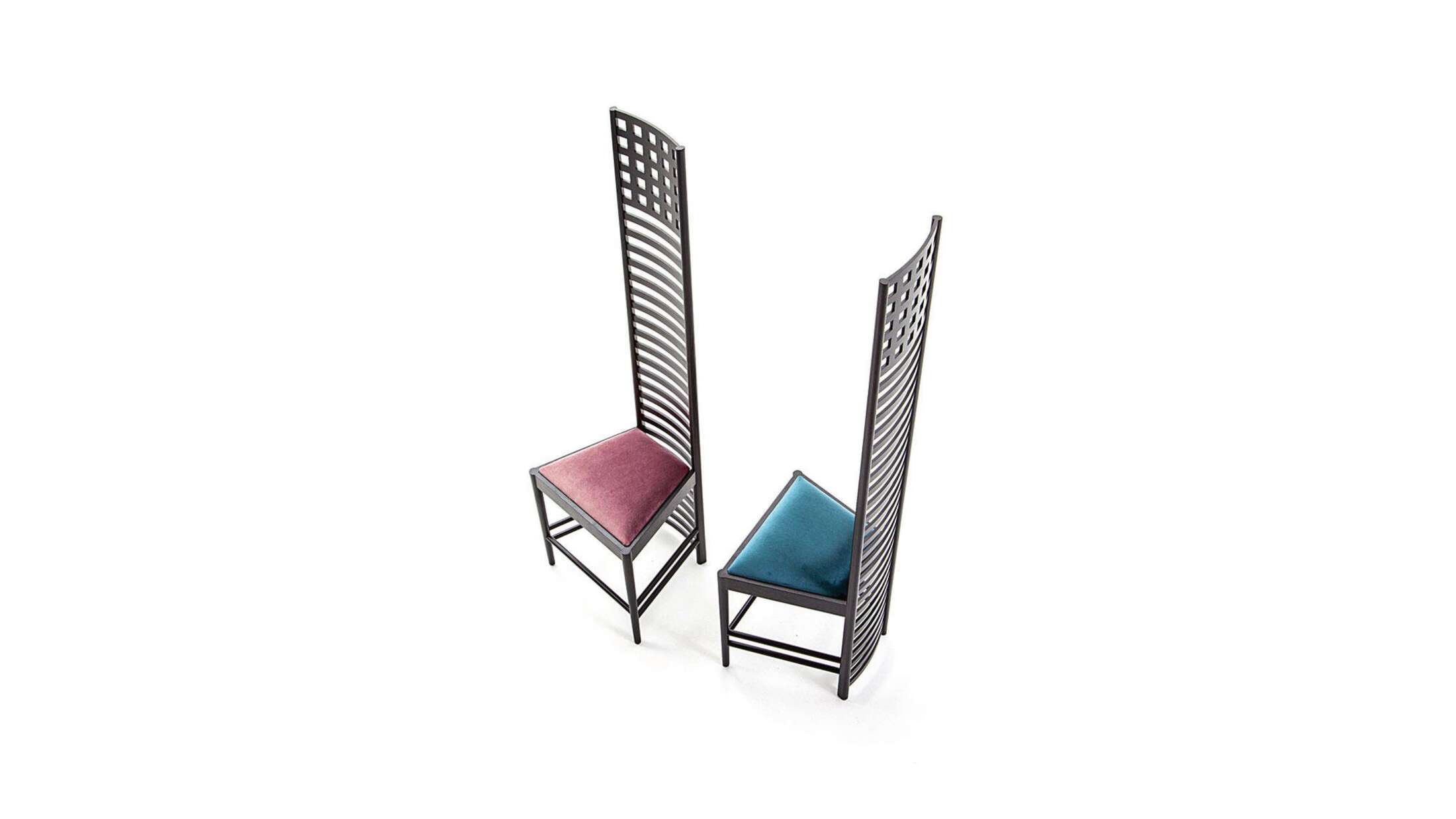 Chair designed by Charles Rennie Mackintosh in 1902. Relaunched in 1973. Manufactured by Cassina in Italy. Prices vary dependent on color and material of the piece.

Originally a furnishing accessory for one of Mackintosh’s major design projects,