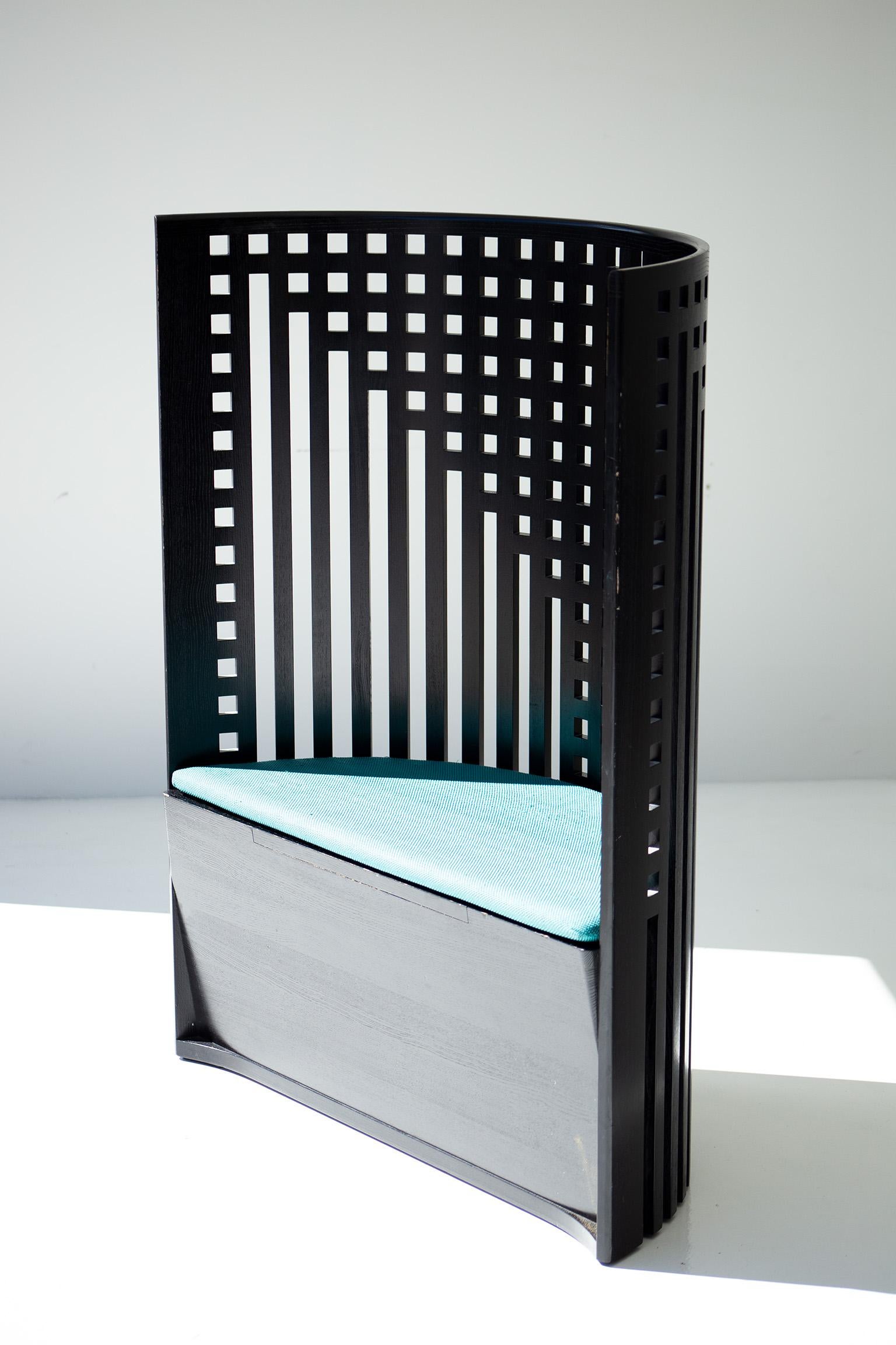 Charles Rennie Mackintosh 312 Willow Trone Armchair for Cassina 3