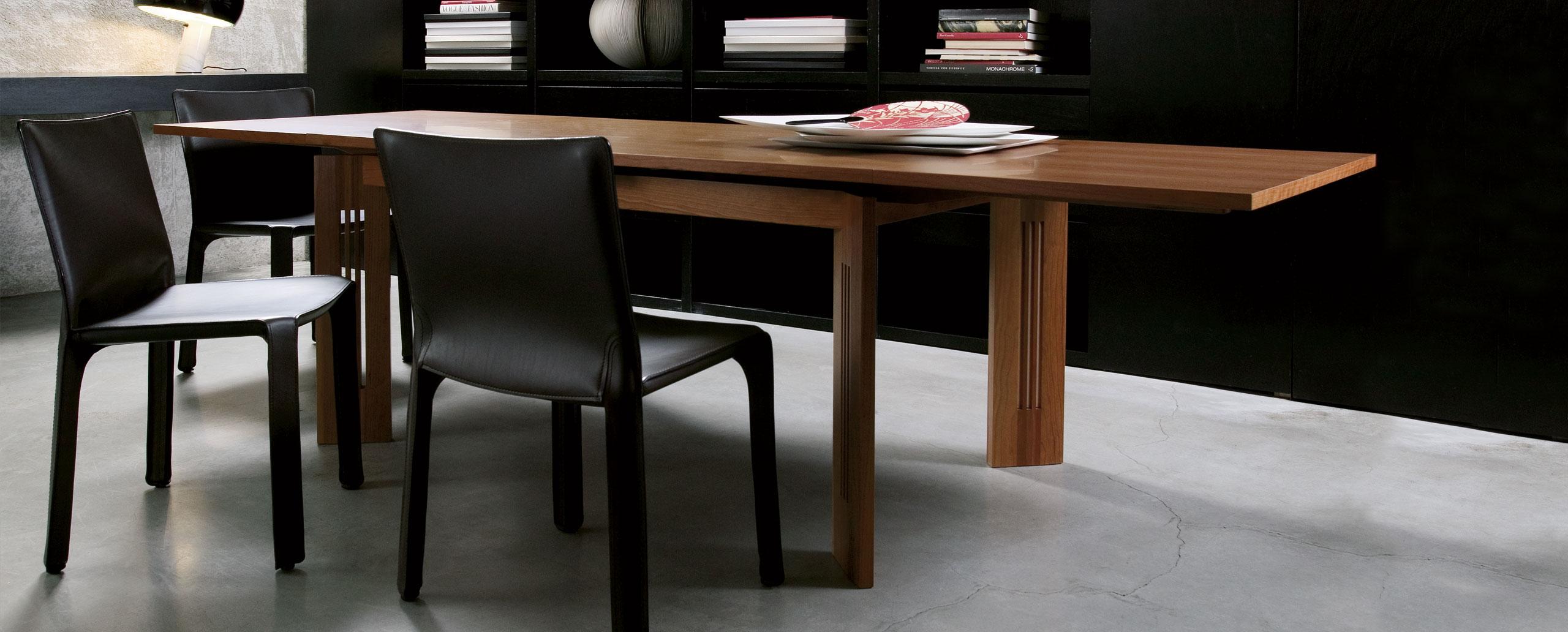 Contemporary Charles Rennie Mackintosh 320 Berlino Extendable Table by Cassina
