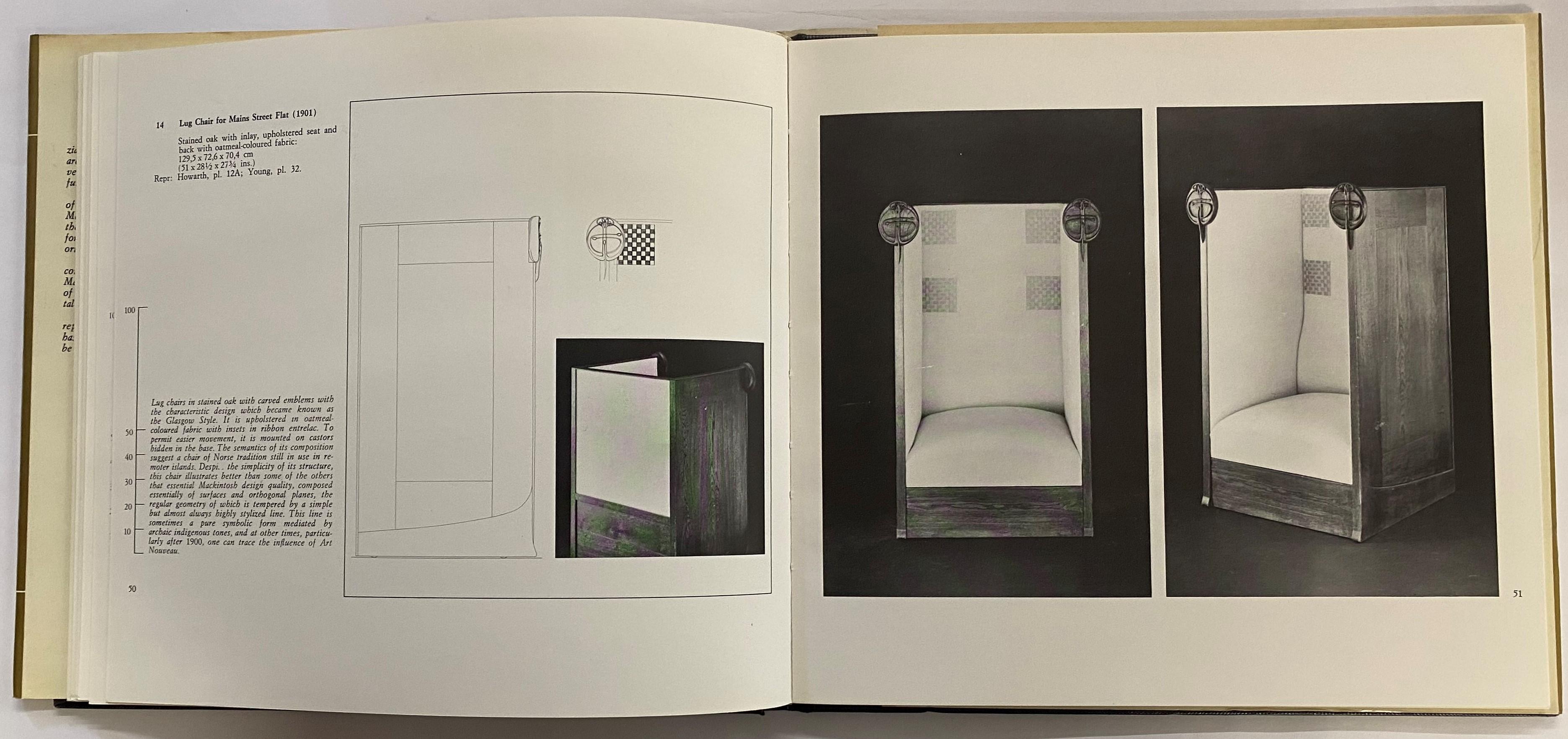 Charles Rennie Mackintosh en tant que concepteur de chaises par Filippo Alison (livre) en vente 5