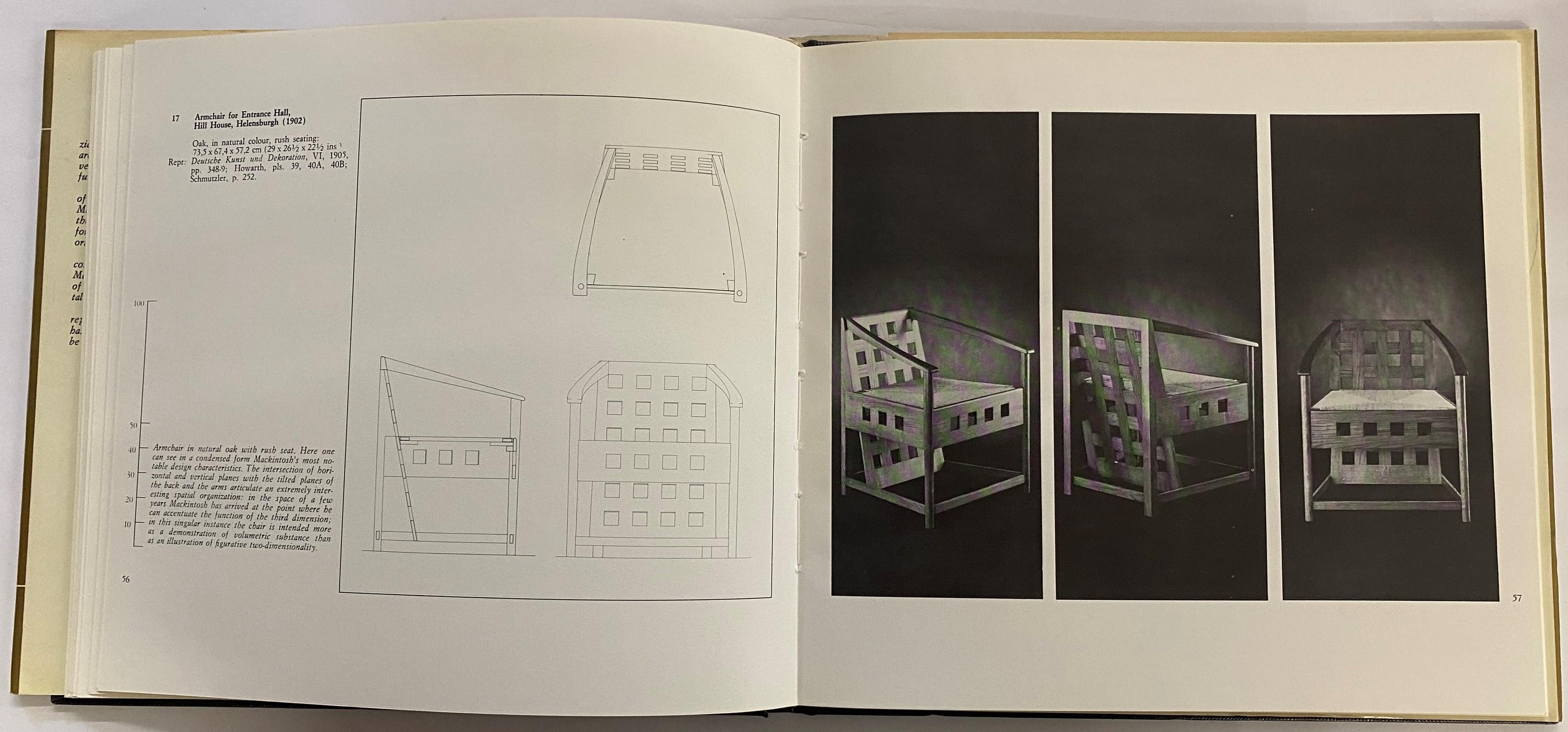Charles Rennie Mackintosh en tant que concepteur de chaises par Filippo Alison (livre) en vente 7