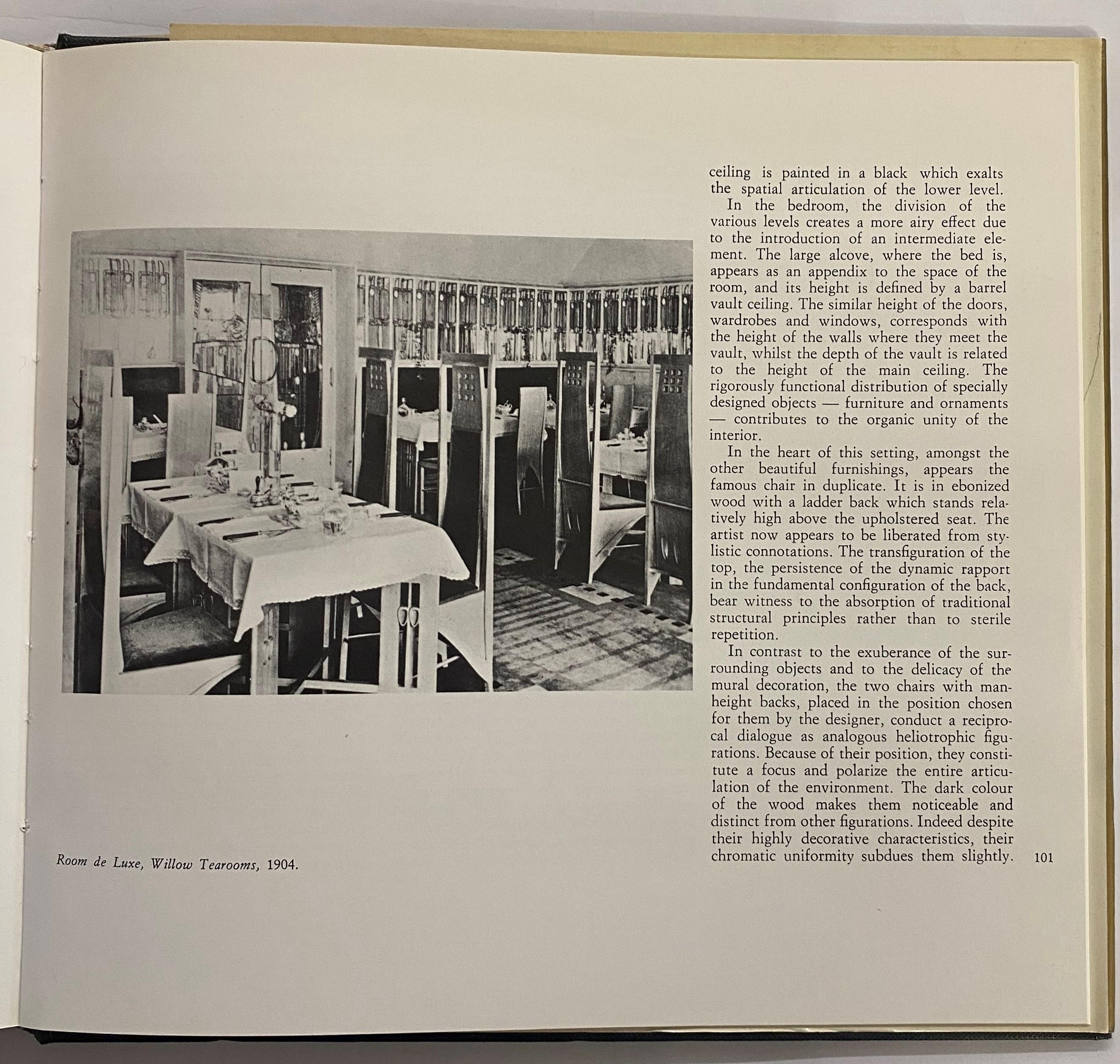 Charles Rennie Mackintosh en tant que concepteur de chaises par Filippo Alison (livre) en vente 11
