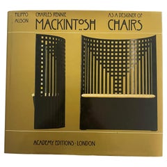 Vintage Charles Rennie Mackintosh as a Designer of Chairs by Filippo Alison (Book)