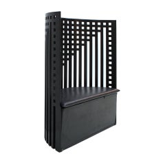 Charles Rennie Mackintosh Black Ashwood Willow Italian Armchair