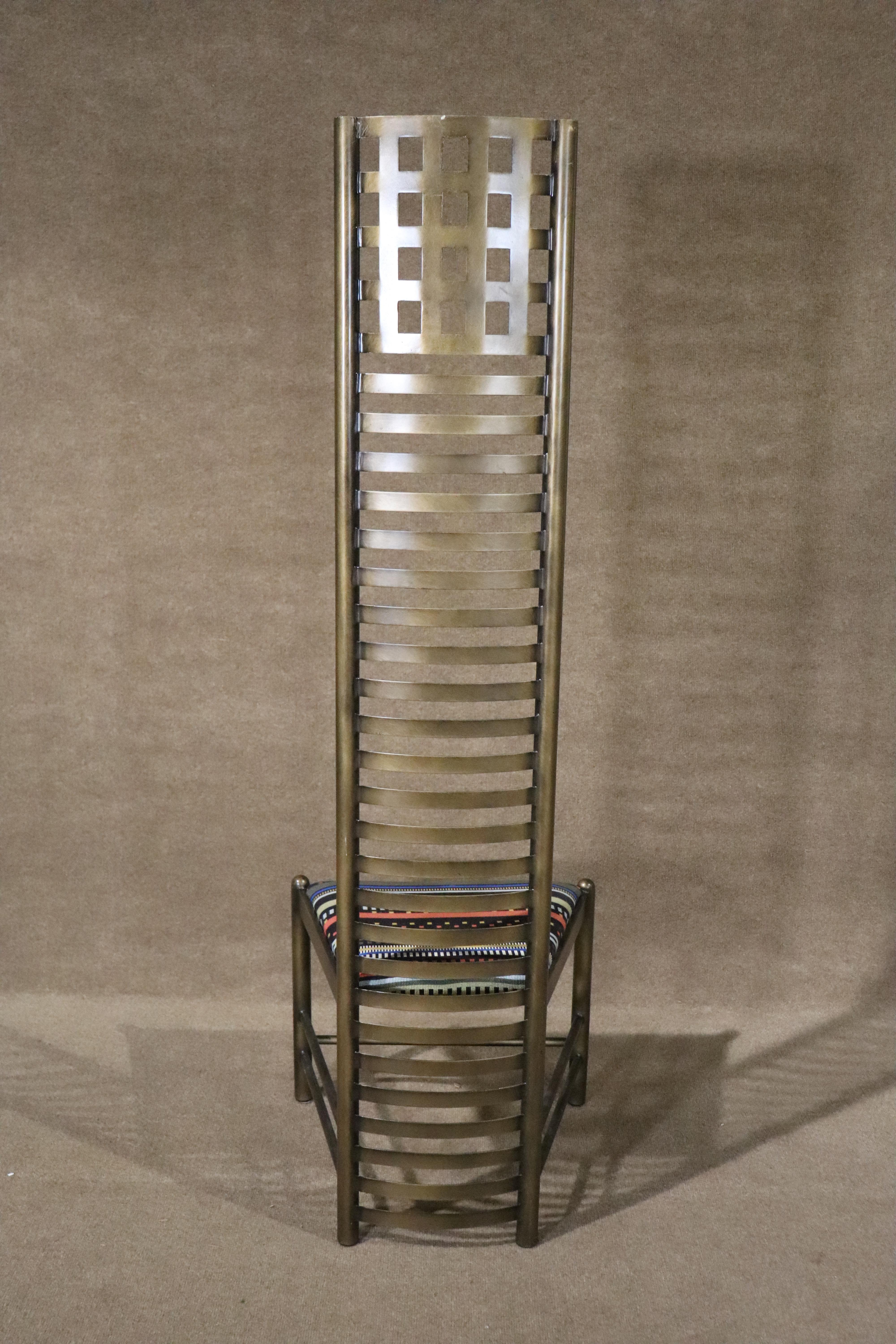 Charles Rennie Mackintosh Designed Chair by Cassina In Good Condition For Sale In Brooklyn, NY