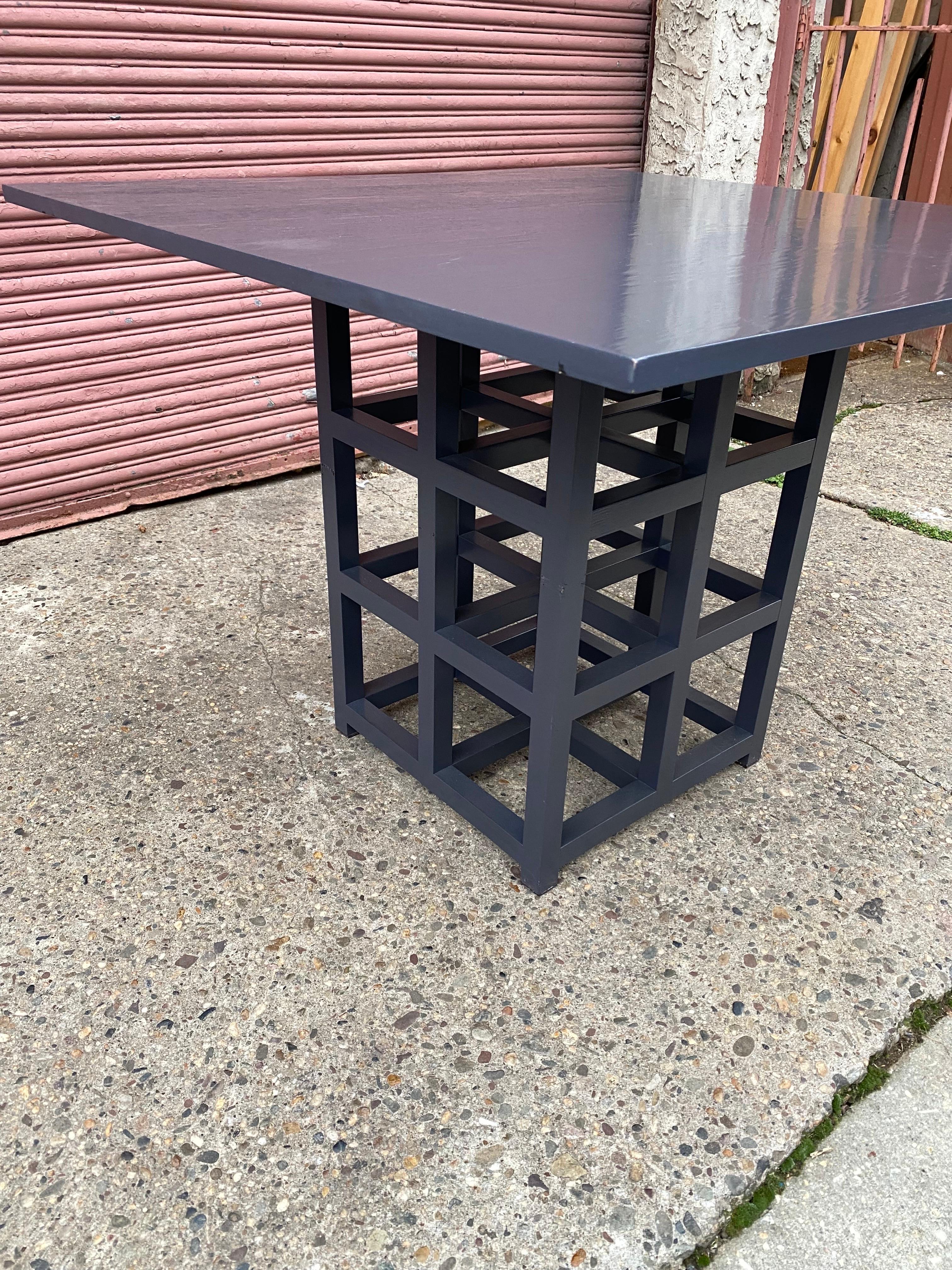 Wood Charles Rennie Mackintosh Dining Table For Sale