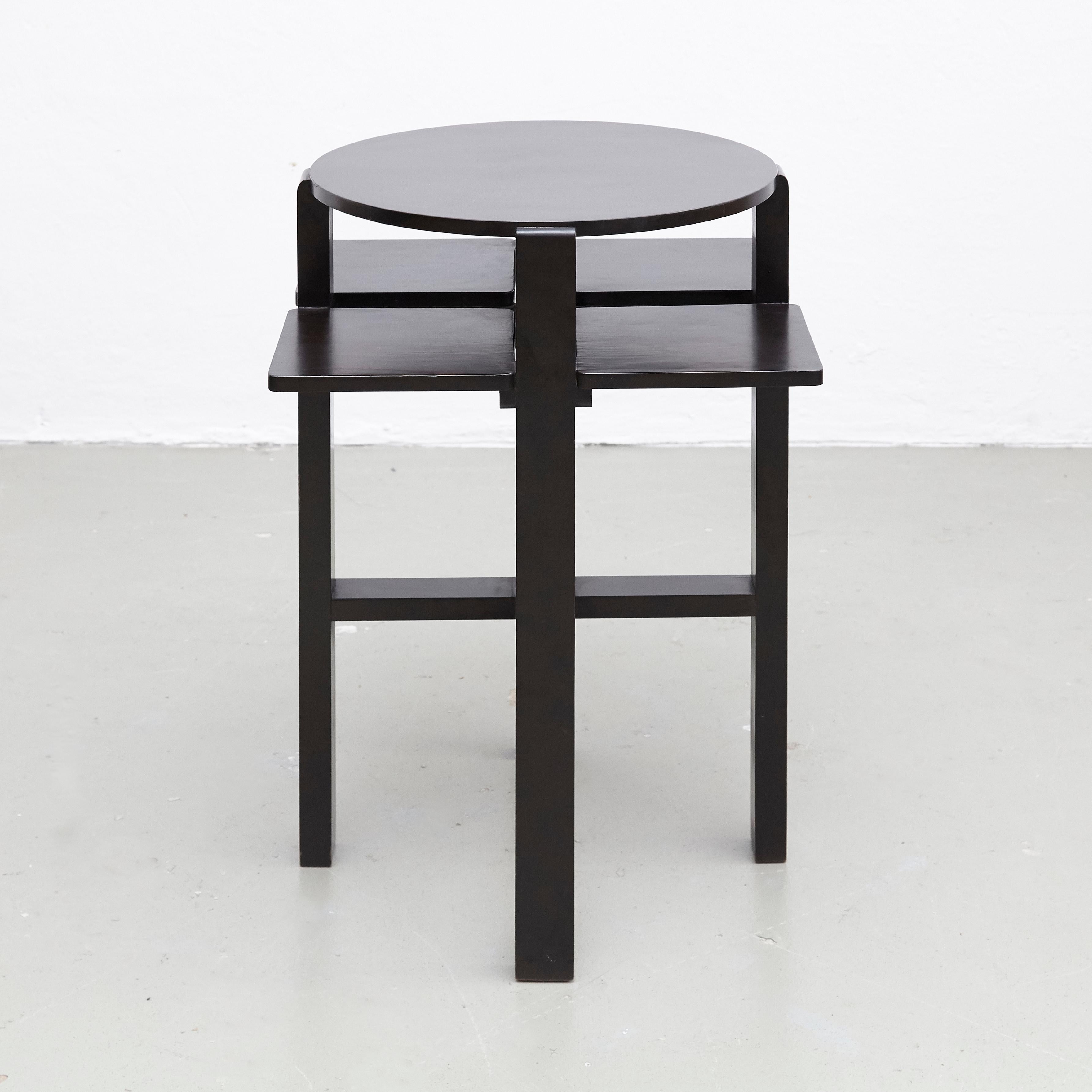 Mid-Century Modern Charles Rennie Mackintosh Domino Side Table