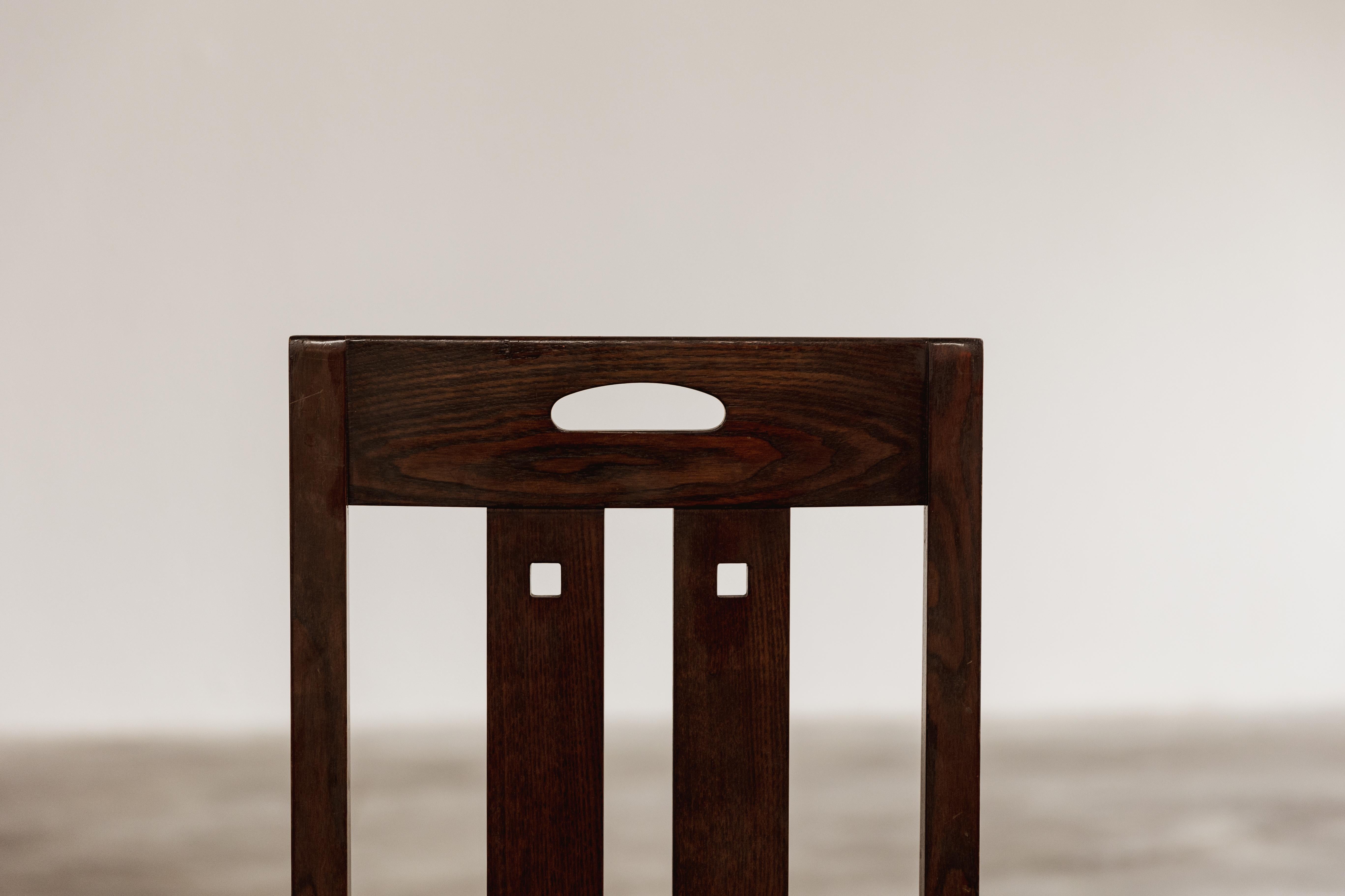 British Charles Rennie Mackintosh “Ingram” Dining Chairs for Cassina, 1981, Set of 6 For Sale
