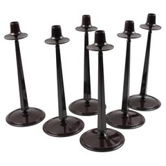 Charles Rennie Mackintosh Bougeoirs en bakélite Jugendstil, six Pieces